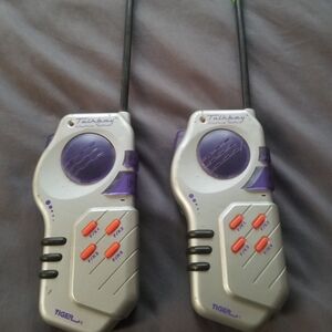 Talkboy Pair of Silver & Purple Toy Walkie Talkies (Home Alone Version)